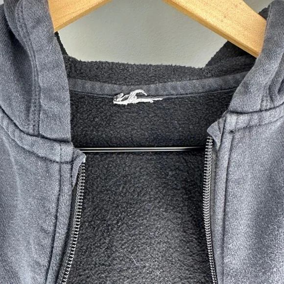 Kids Nike Black Full Zip Hoodie Athletic Casual Comfort Size M - Picture 4 of 4